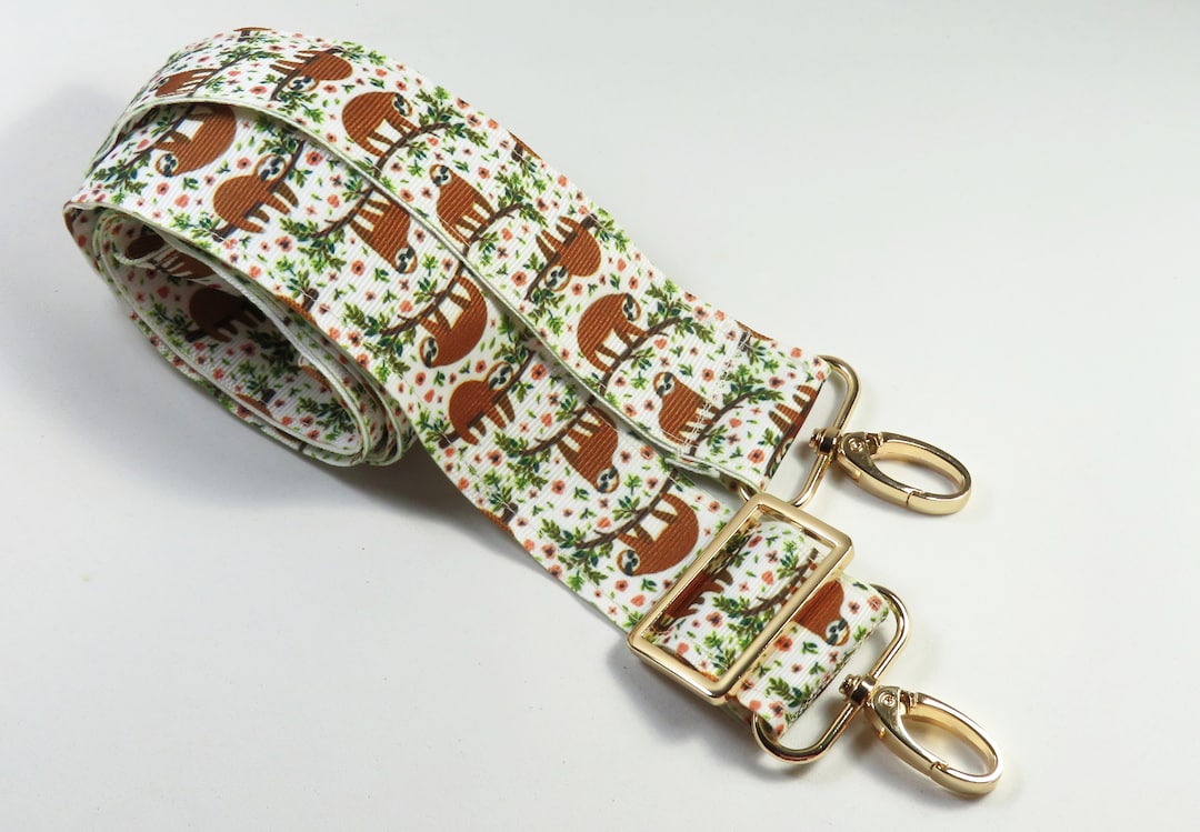 SLOTH Body Strap, Crossbody Bag Straps, Purses Crossbody Strap, Sloth