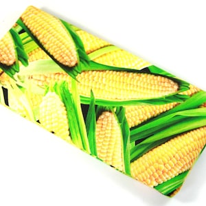 Mais-Stoffbeutel, Brillenetui, Brillenetui, Mais-Design-Tasche, Food-Design-Etui, Mais-Liebhaber-Geschenk