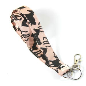 HORSES fabric badge holder, Horses lanyard, Horses badge holder, Horses ID holder