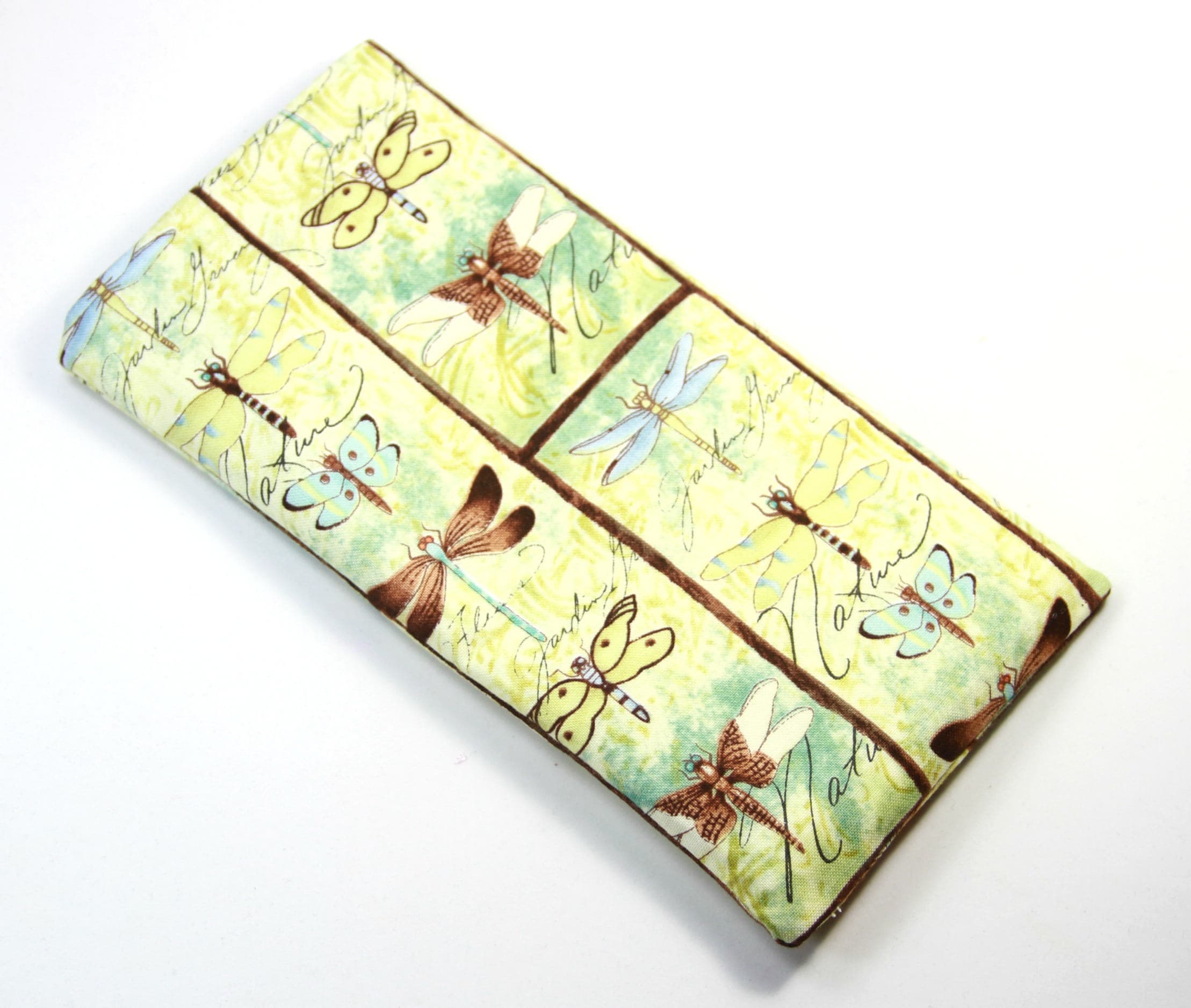 Sunglass Case-Dragonfly Tiffany Dragonfly (Purple) Folding Glasses Case – Compact  main image 3