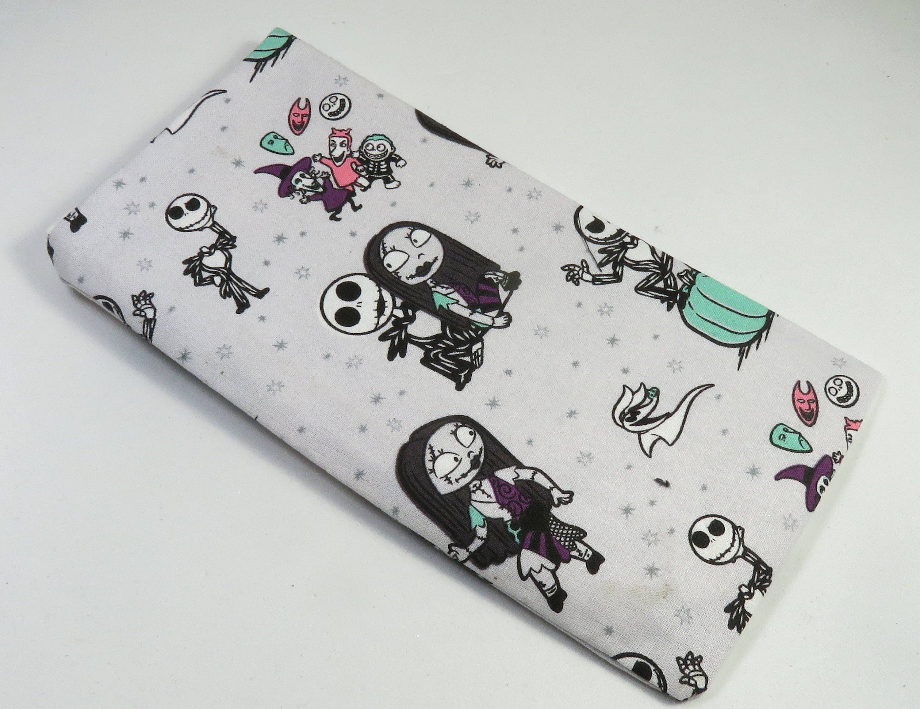 NIGHTMARE fabric bags, Sunglasses case, eyeglasses case, Halloween design bags, Nightmare design bags