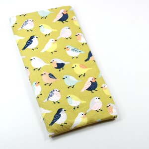 BIRDS Fabric lanyard, Fabric Sunglasses Case, Fabric Eyeglasses Case