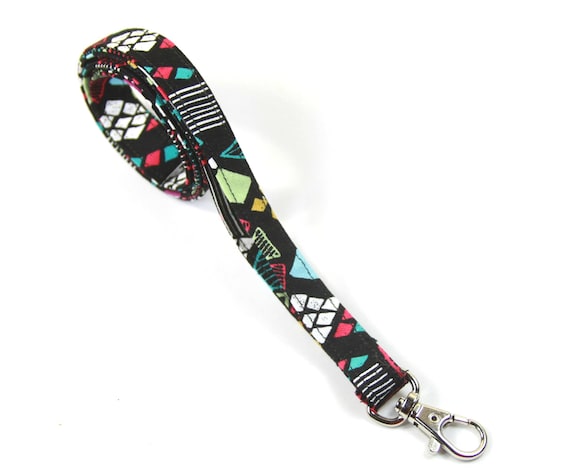 COLORFUL Fabric Lanyard, Skinny Lanyard, Designer Lanyard, Thin