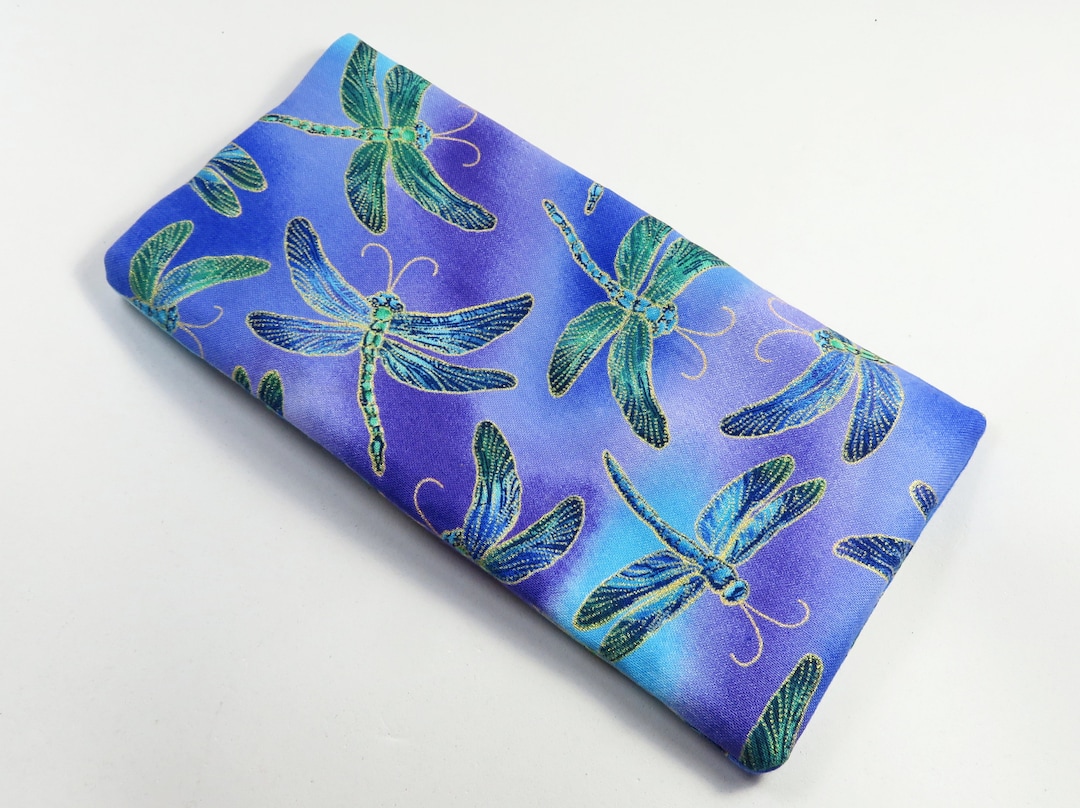 DRAGONFLY Fabric Bags, Sunglasses Case, Eyeglasses Case 