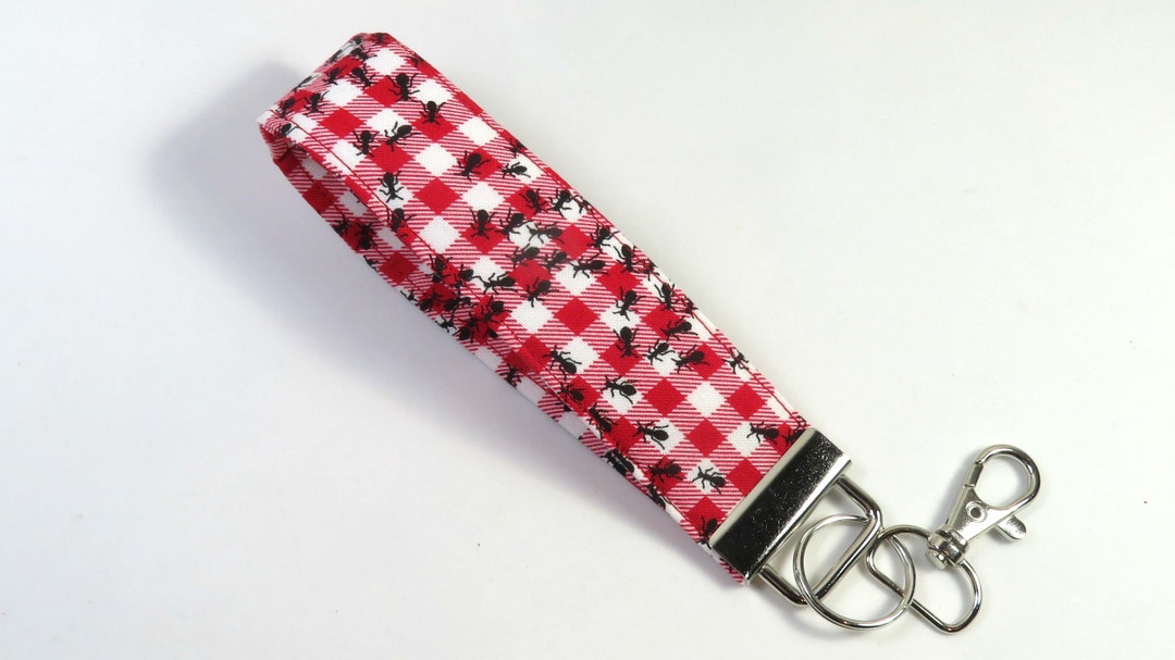 BUGS Fabric Keyfob, Checkers Lanyard, Ant Badge Holder, Ant Keychain ...