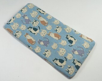 Estuche para gafas de sol CATS, estuche para anteojos, bolsas de tela, bolsas con botones a presión, lindas bolsas con diseño de gatos