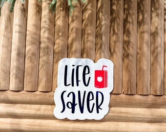 Diabetes Sticker, Type One Diabetes Sticker, Life Saver Sticker, Insulin Sticker, Water Bottle Sticker, Laptop Sticker, Diabetes Awareness
