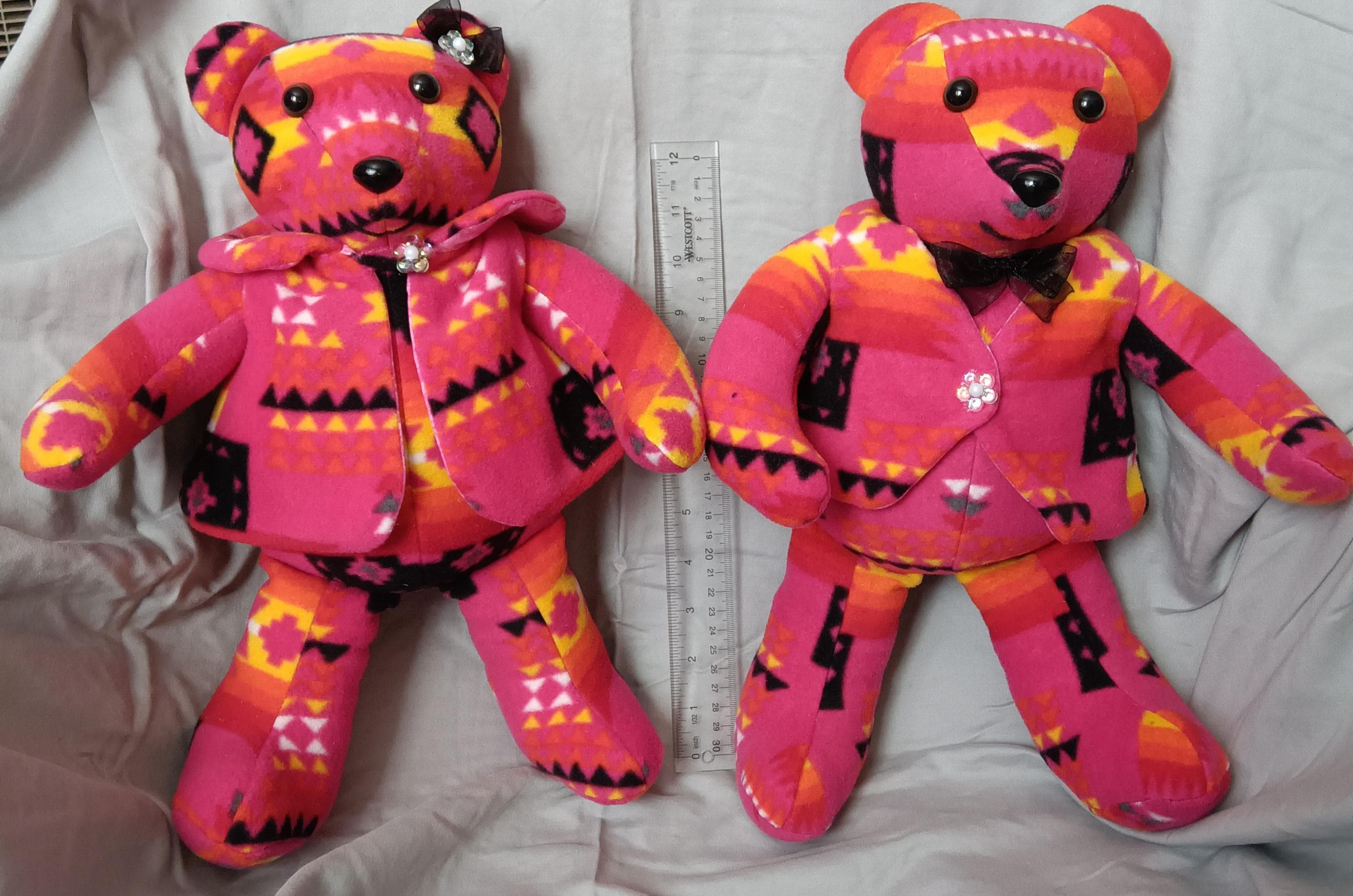 Pendleton Teddy Bears - Etsy