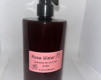 All Natural Rose Water 16oz!!!