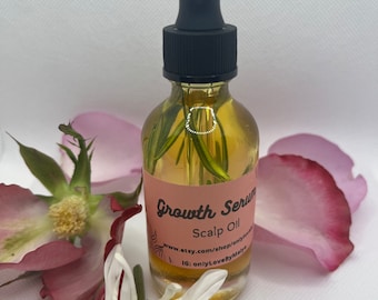 Suero para el crecimiento del cabello totalmente natural: mezcla de aceite de aguacate