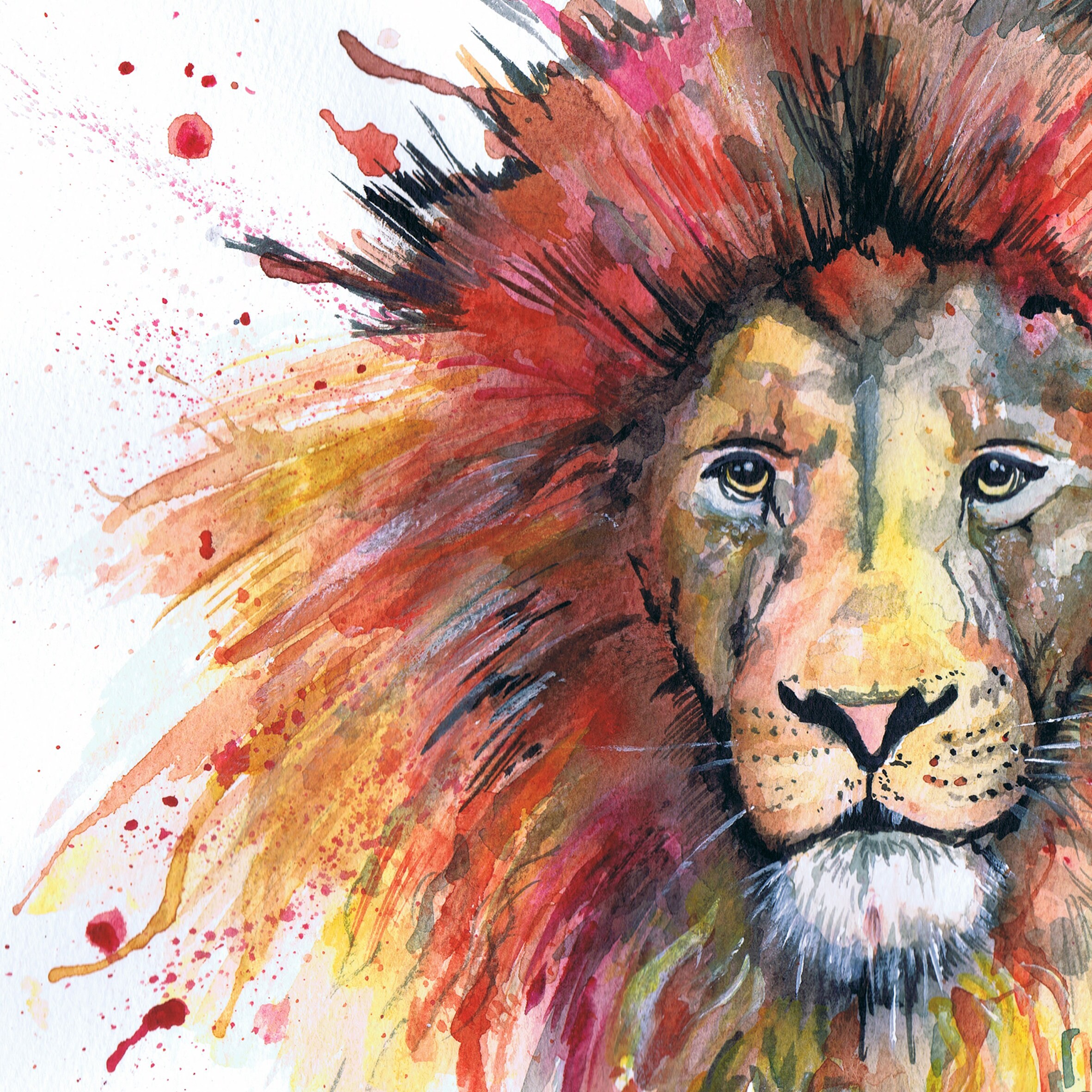 Lion Print. Lion Wall Art. Lion Art. Lion Wall Decor. Lion Etsy