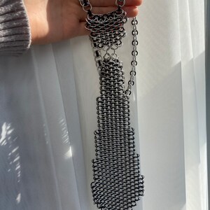 Chainmail Necktie - Etsy