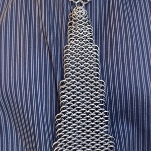 Chainmail Necktie - Etsy