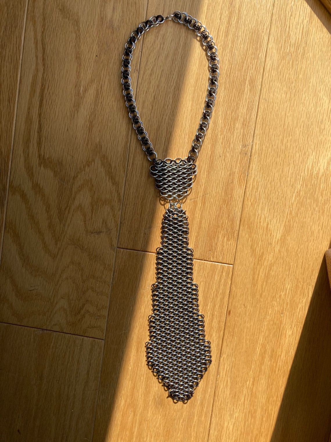 Chainmail Necktie - Etsy