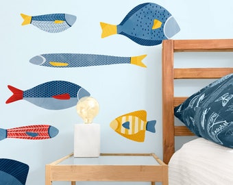 Big Fish Kit - Fabric Wall Decal - Sag Harbor - Mej Mej