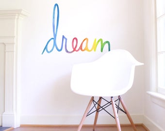 Dream - Fabric Wall Decal - Color Story - Mej Mej