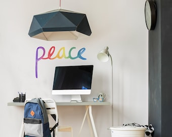 Peace - Fabric Wall Decal - Color Story - Mej Mej