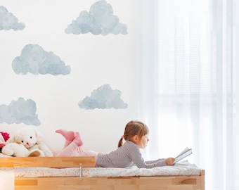 Large Nursery Daydreams Clouds - Fabric Wall Decal - Nursery Daydreams - Mej Mej