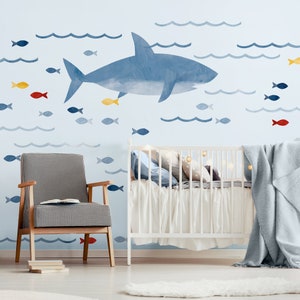 Shark Kit - Fabric Wall Decal - Sag Harbor - Mej Mej