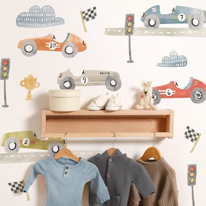 Hot Rod Kit • Small • Peel-and-Stick Wall Decals • Mej Mej