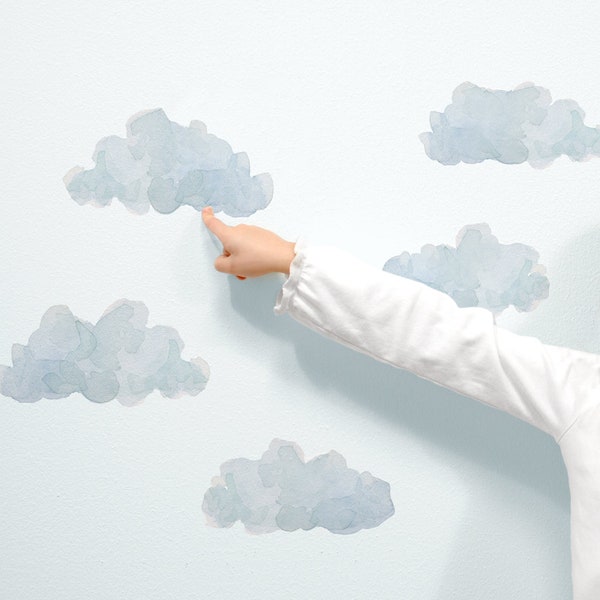 Extra Clouds - Fabric Wall Decal - Nursery Daydreams - Mej Mej