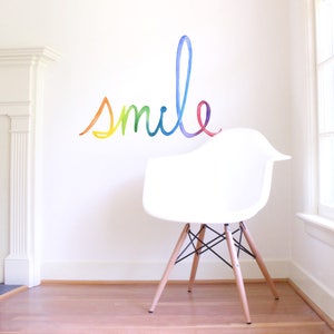 Smile Fabric Wall Decal Color Story Mej Mej image 4