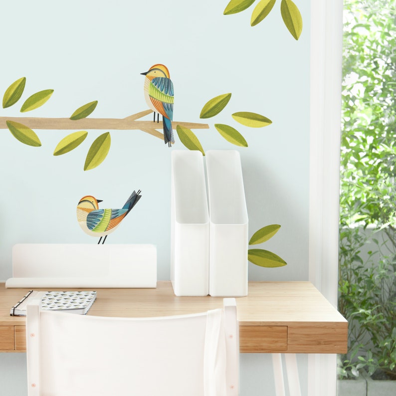 Rainbow Bee-Eater Fabric Wall Decal Feather Mej Mej image 5