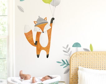 Flying Fox - Fabric Wall Decal - Woodland - Mej Mej