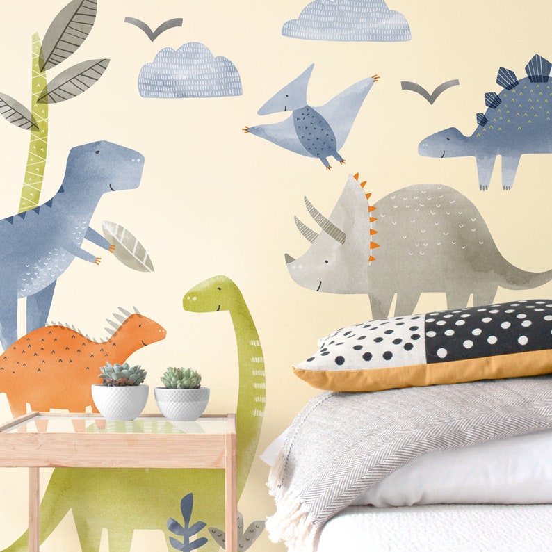 Dino Kit Fabric Wall Decal Dino Collection Mej Mej image 3