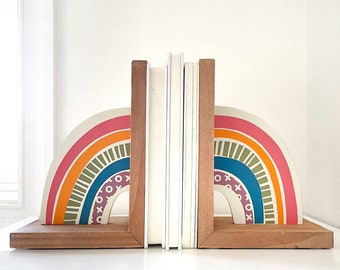 Rainbow Bookends - Color Story - Mej Mej