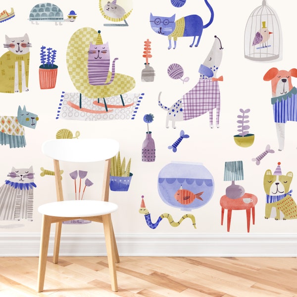 Curated visual reference: Curated Whimsical Wall Decals Gallery View 47