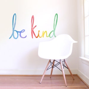 Be Kind Fabric Wall Decal Color Story Mej Mej image 4