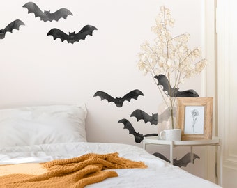 Spooky Bats - Fabric Wall Decal - Seasonal - Mej Mej