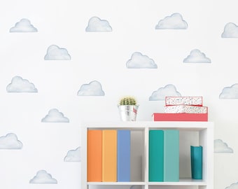 Color Story Clouds - Fabric Wall Decal - Color Story - Mej Mej