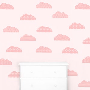 Cloud Fabric Wall Decals Rose Mej Mej image 5