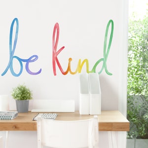 Be Kind Fabric Wall Decal Color Story Mej Mej image 3