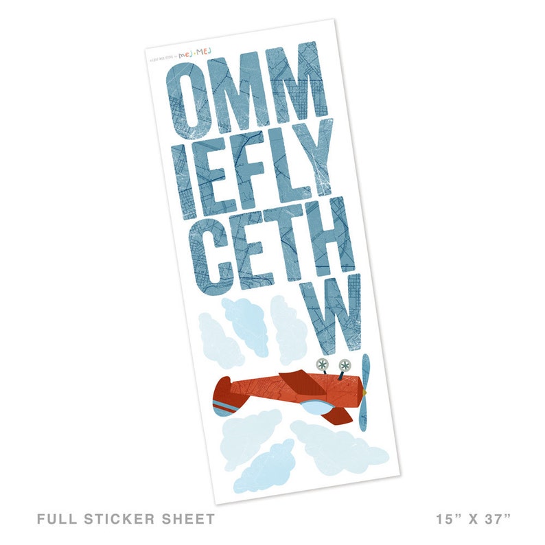 First Flight Fabric Wall Decal Mej Mej Come Fly With Me