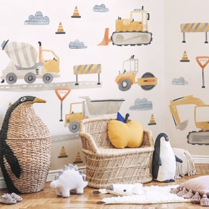 Construction Kit • Large • Peel-and-Stick Wall Decals • Mej Mej