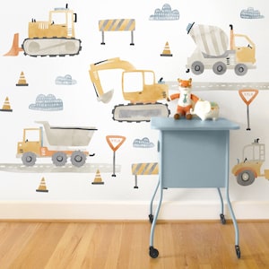 Construction Kit Medium Fabric Wall Decal Away We Go Mej Mej image 1