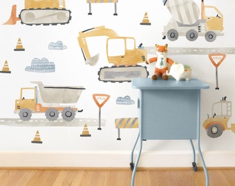 Construction Kit - Medium - Fabric Wall Decal - Away We Go - Mej Mej