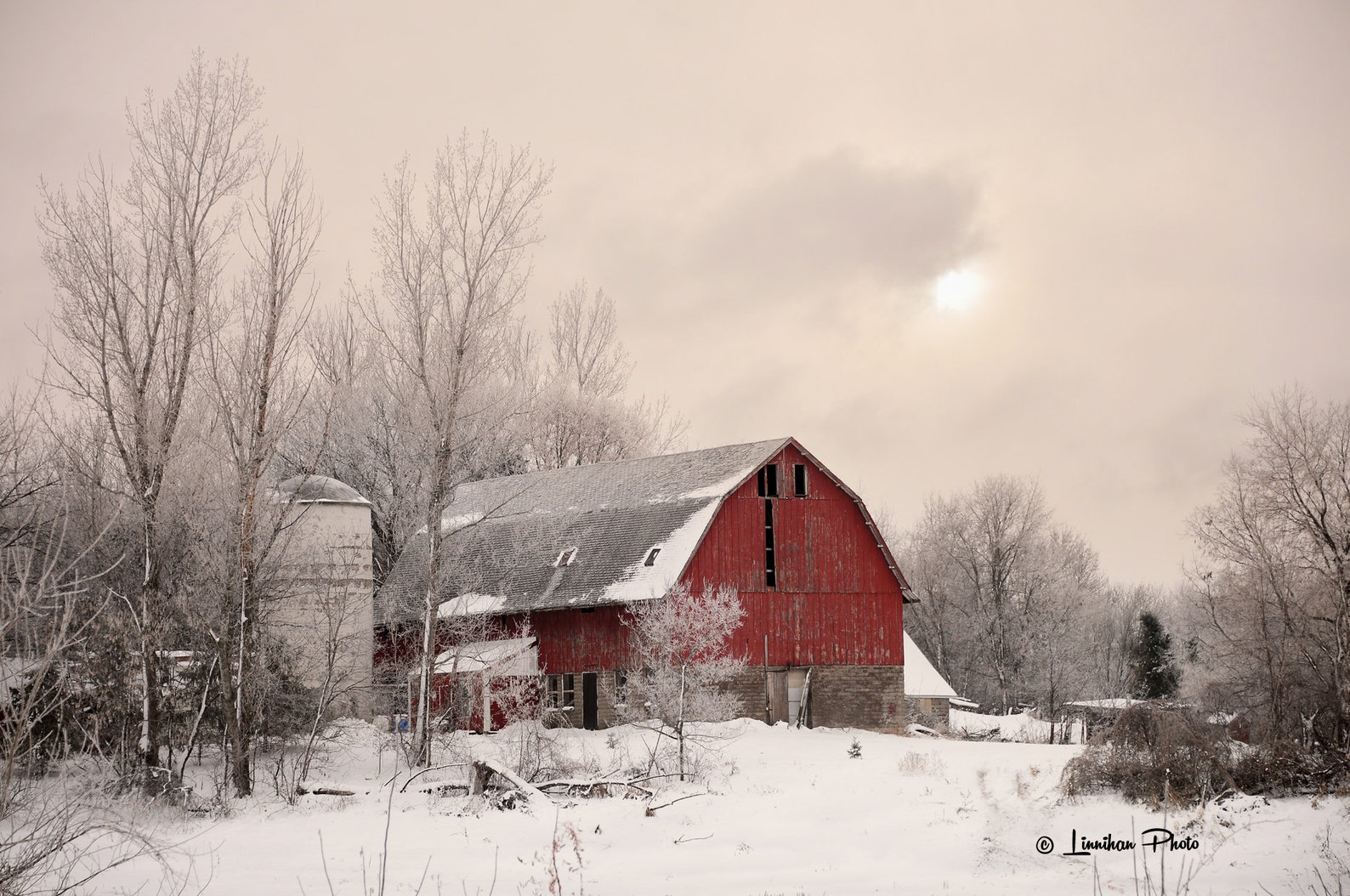 Winter Barn 423 Barn Photography Pictures of Barns Barn Etsy