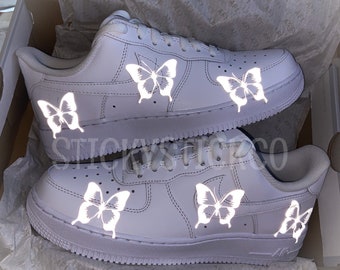 3m reflective butterfly stickers for shoes