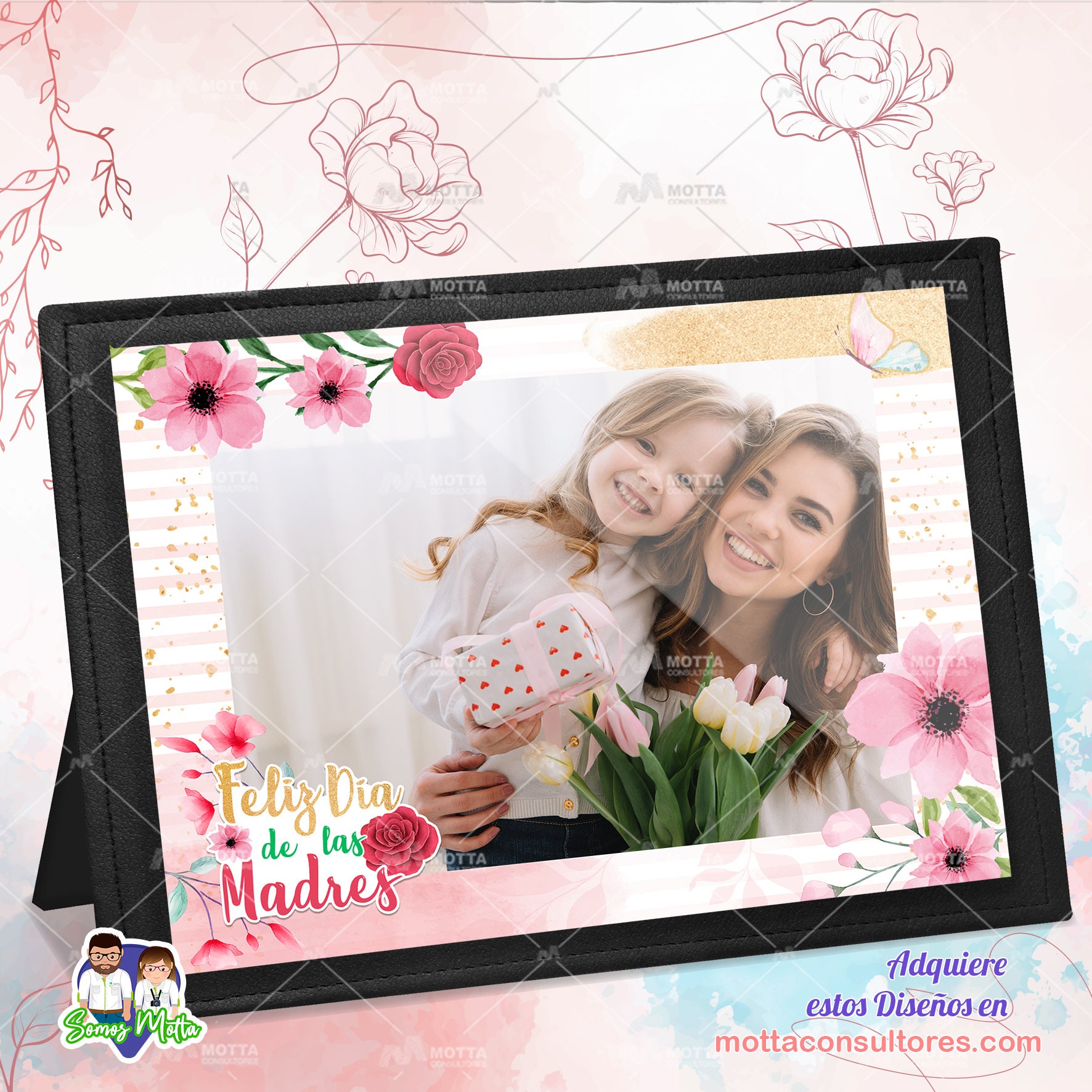 Floral Style Mother's Day Photo Frames Photo Frames Etsy