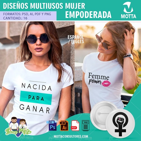 Gracias por tu ayuda transfusión Campo Vectores para Camisetas de MUJERES EMPODERADAS. Diseños para - Etsy México