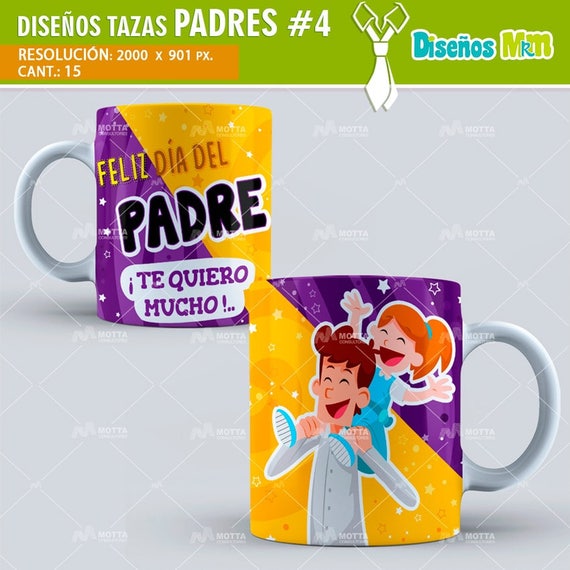 Diseños para Mugs del Dia del Padre Plantillas Tazas dia del - Etsy México