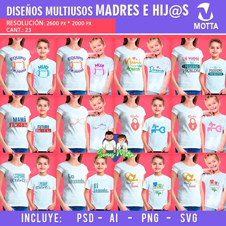 Download Cameo Mothers And Daughters Tee Shirt Svg Files Sublimation Template Vectors For T Shirts Mother Day Sublimation Blank Mother And Sons Papercraft Paper Party Kids Puhlsphotography Com