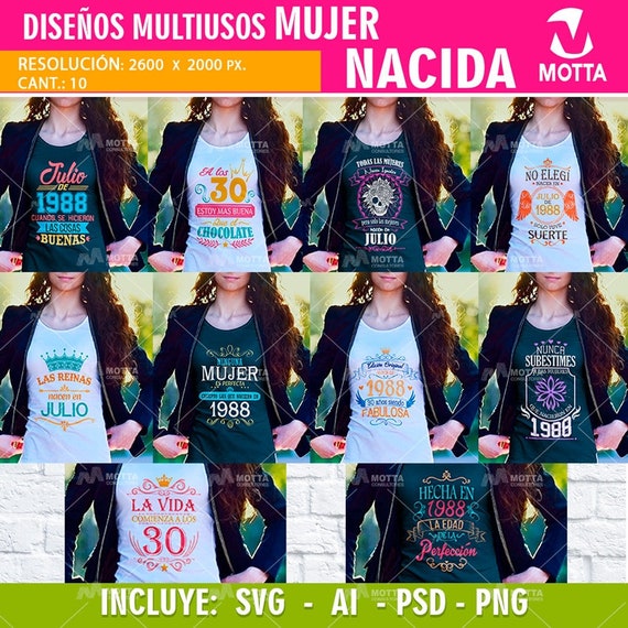 Camisetas de Cumpleaños Para Damas Nacida en - España