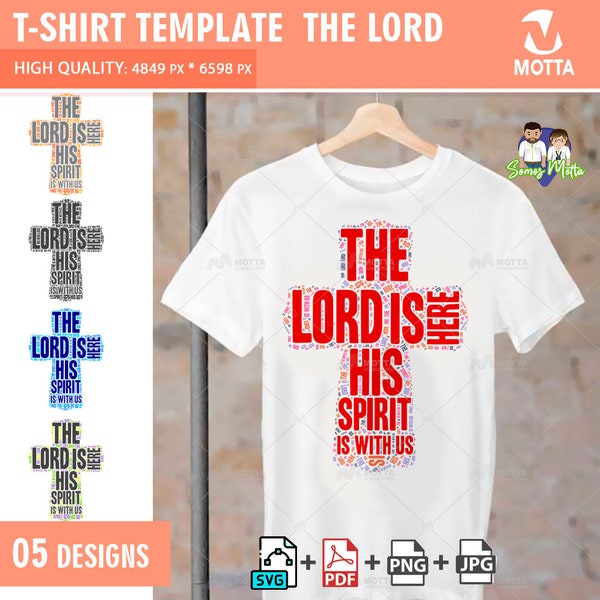The Lord is Here His Spirit is with us SVG, Pdf, Png, Mug, Cold CupSticker-sublimation, sublimation blank, cameo, tee shirt svg files