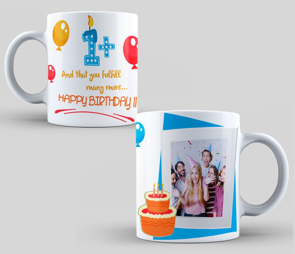 Design Sublimation MUGS HAPPY BIRTHDAY Sublimation Template Etsy