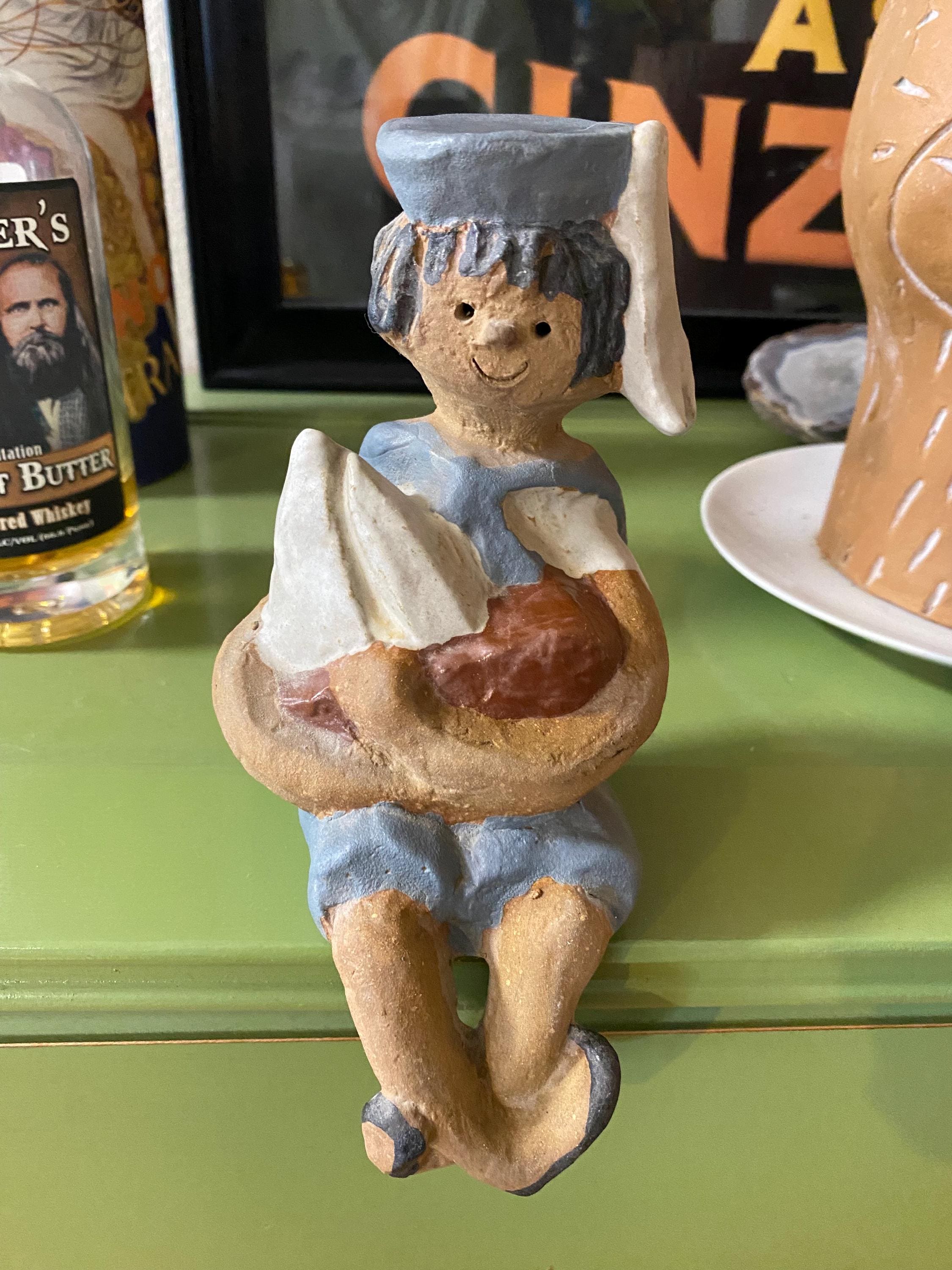 Clay Poppet - Etsy